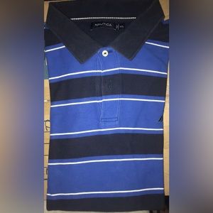 Nautica • XXL • Blue Short Sleeve Polo